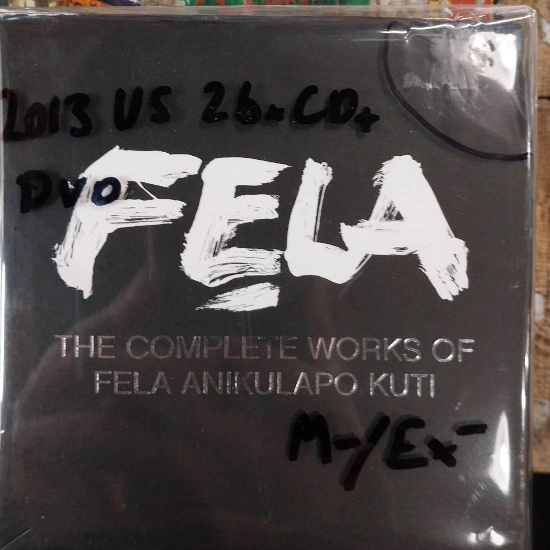 FELA KUTI - THE COMPLETE WORKS OF FELA ANIKULAPO KUTI (USED BOX SET 2013  U.S. 26CD DVD M-/M- EX-)