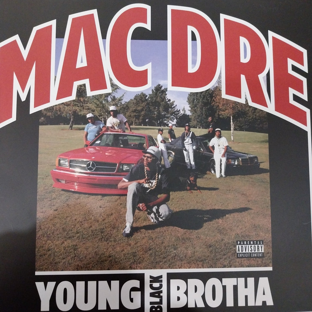 MAC DRE - YOUNG BLACK BROTHA (USED VINYL 2020 GERMAN EP RED M- M-)