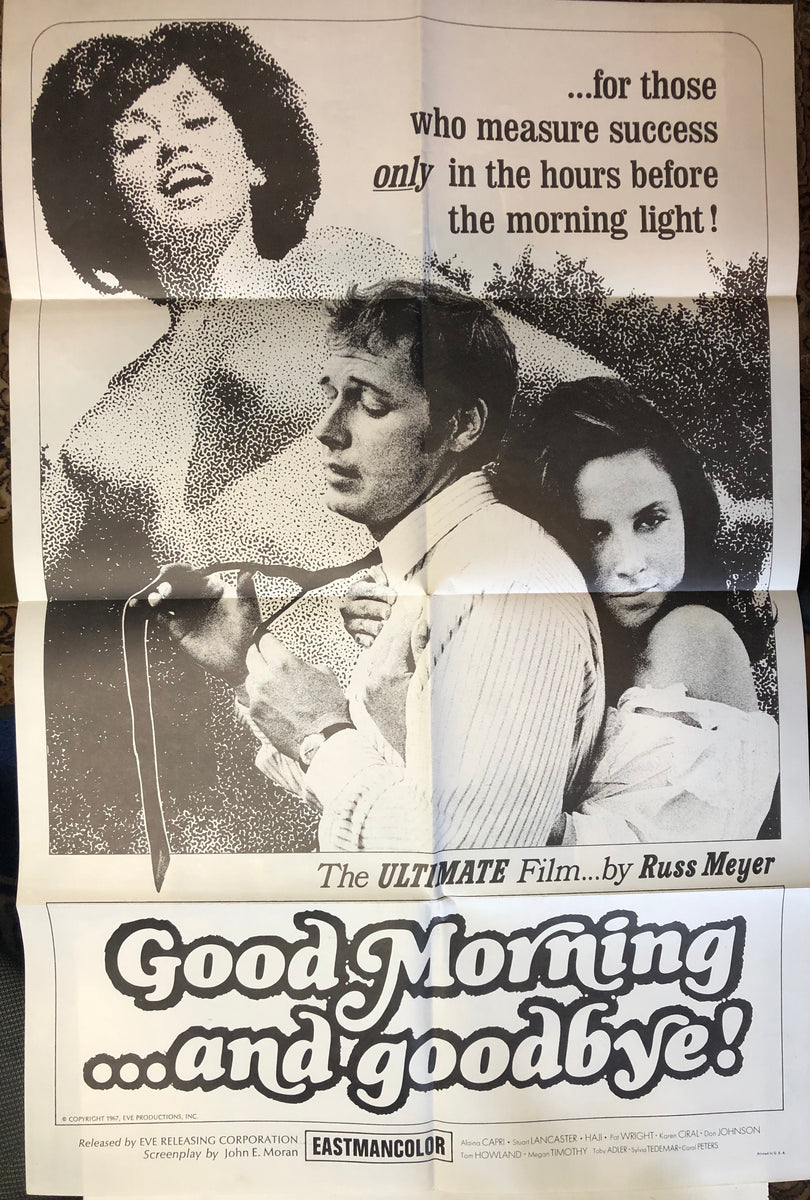GOOD MORNING...AND GOODBYE! (USED) MOVIE POSTER GrevilleRecords