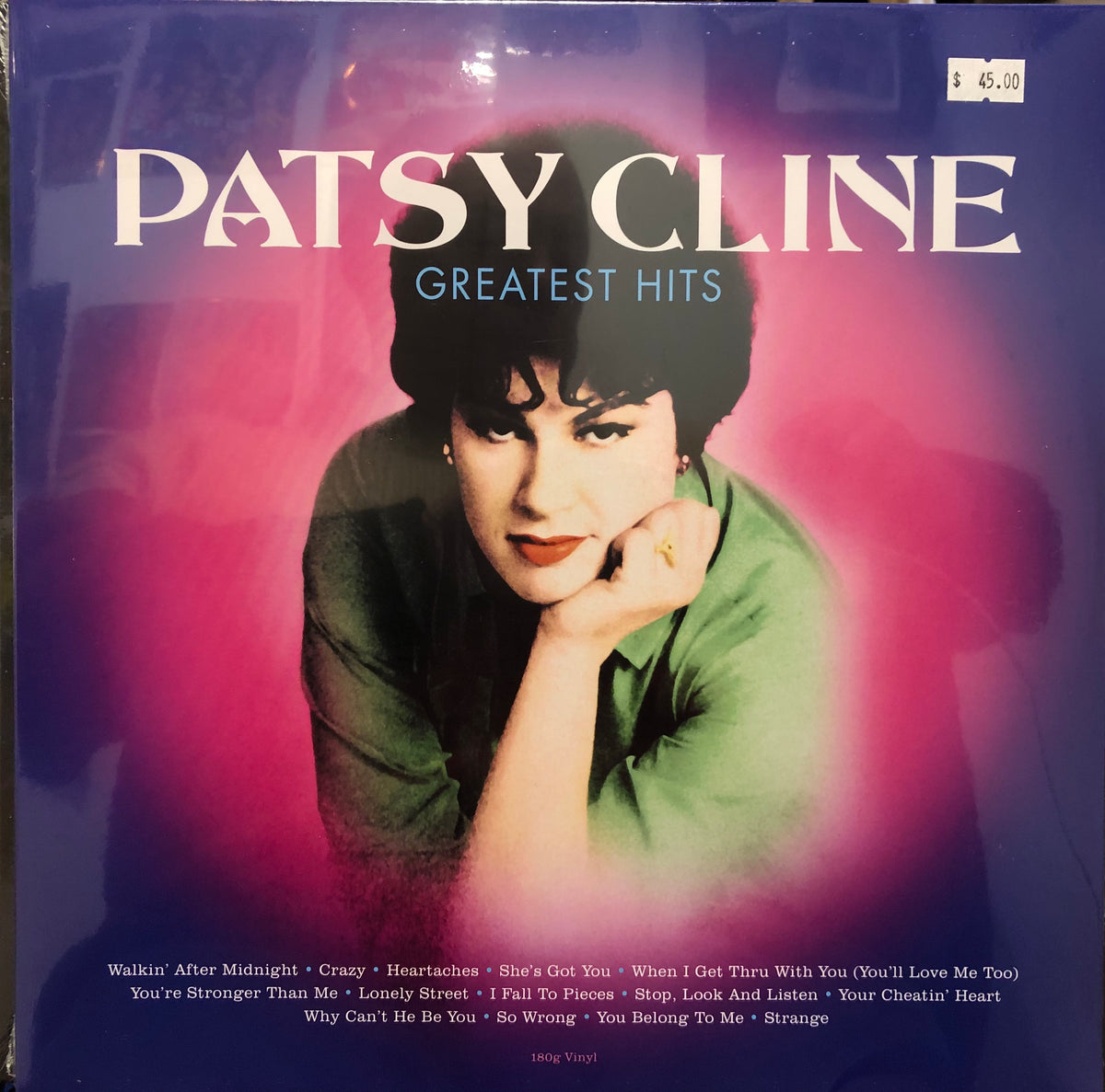 PATSY CLINE - GREATEST HITS VINYL – GrevilleRecords