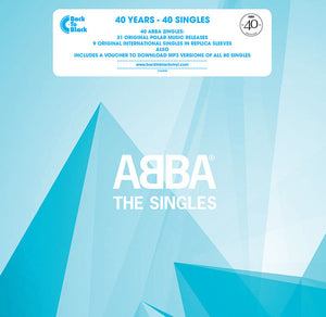 ABBA ‎– THE SINGLES (40 YEARS - 40 SINGLES) 7" BOX SET VINYL