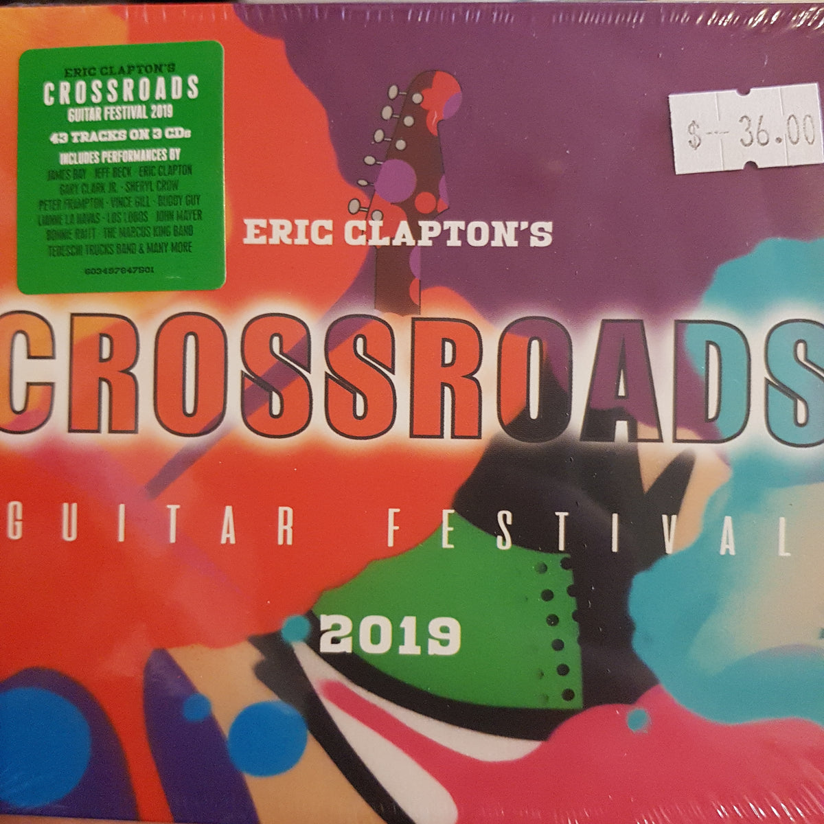 ERIC CLAPTON CROSSROADS GUITAR FESTIVAL CD GrevilleRecords