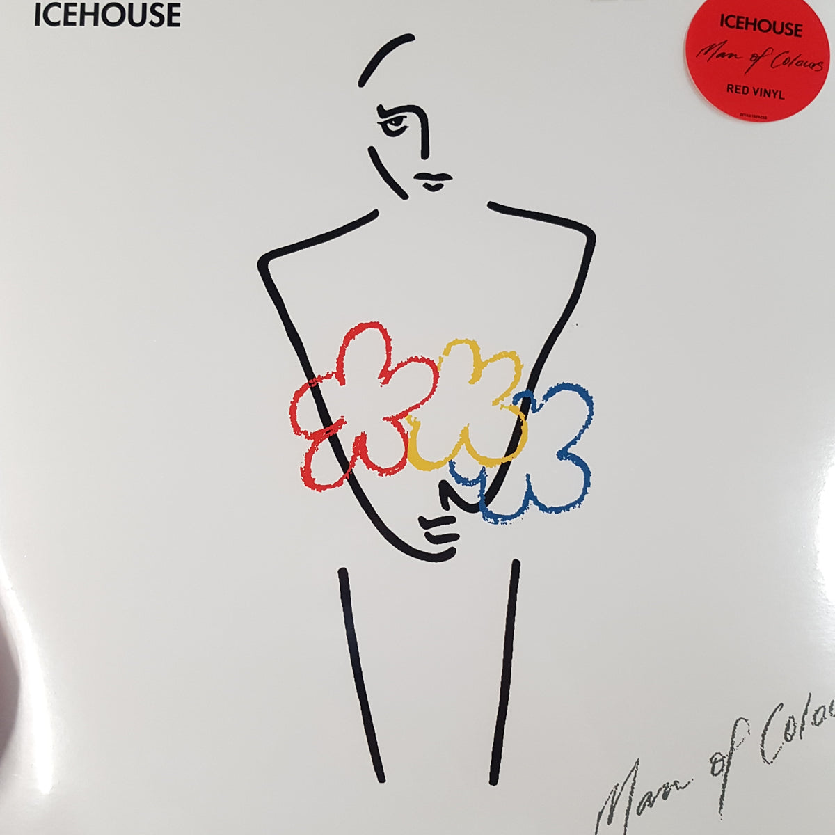 ICEHOUSE - MAN OF COLOURS (RED COLOURED) VINYL – GrevilleRecords