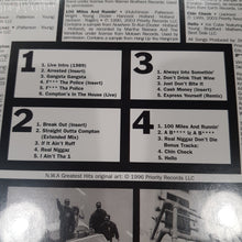 Load image into Gallery viewer, N.W.A. - GREATEST HITS VINYL