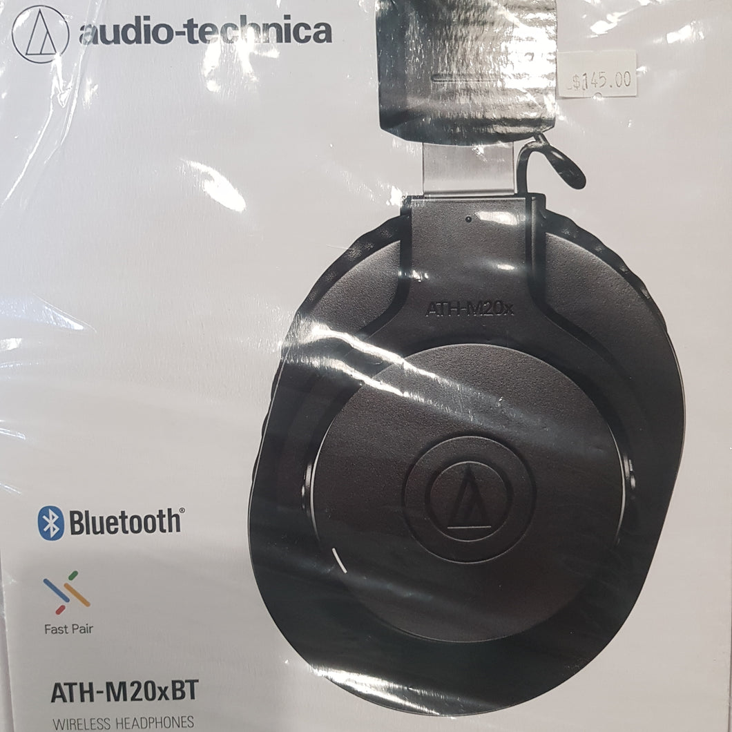 AUDIO-TECHNIA ATH-M20xBT BLACK HEADPHONES