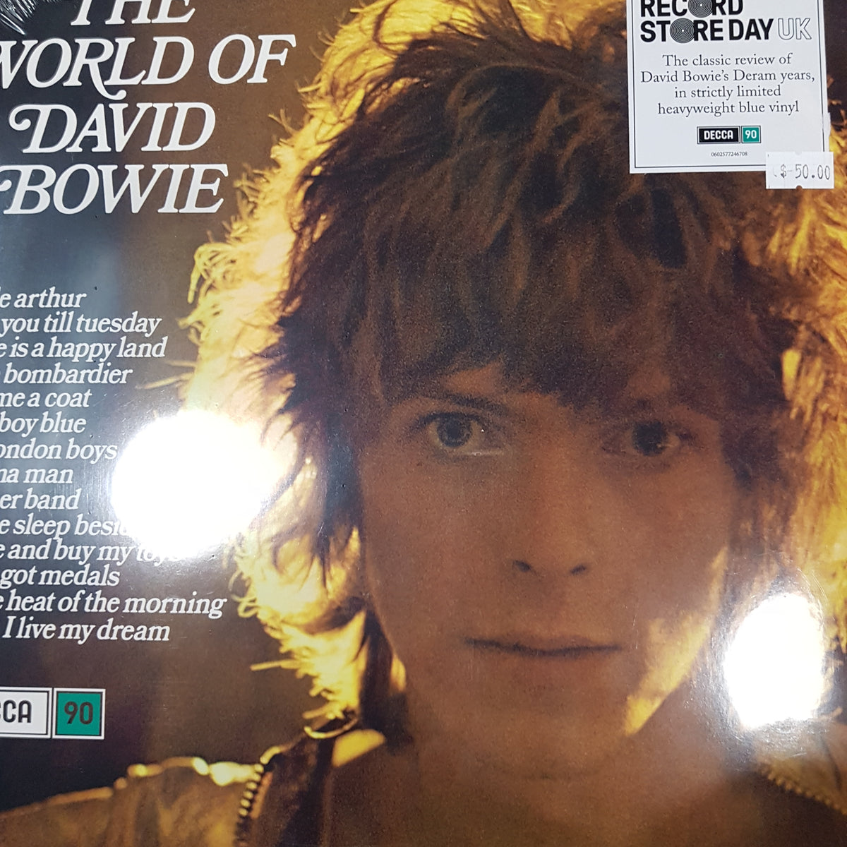 DAVID BOWIE - THE WORLD OF VINYL – GrevilleRecords