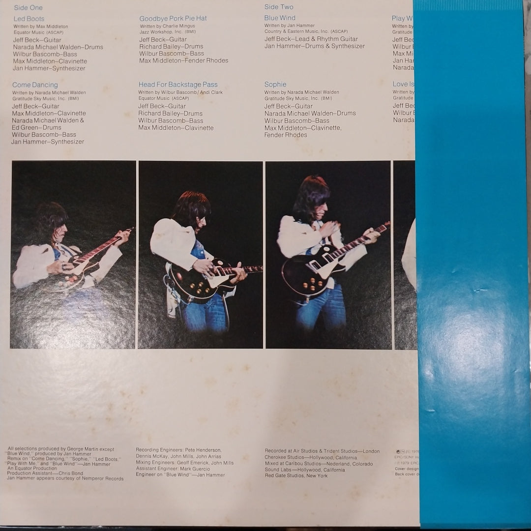 JEFF BECK WIRED BAND SCORE JAPAN GUITAR TAB