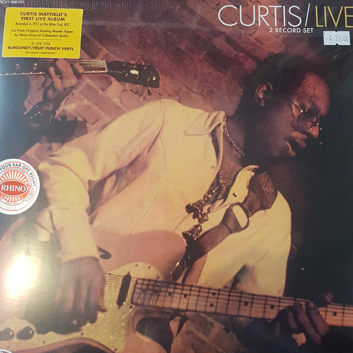 CURTIS MAYFIELD - CURTIS LIVE! (2LP) VINYL – GrevilleRecords