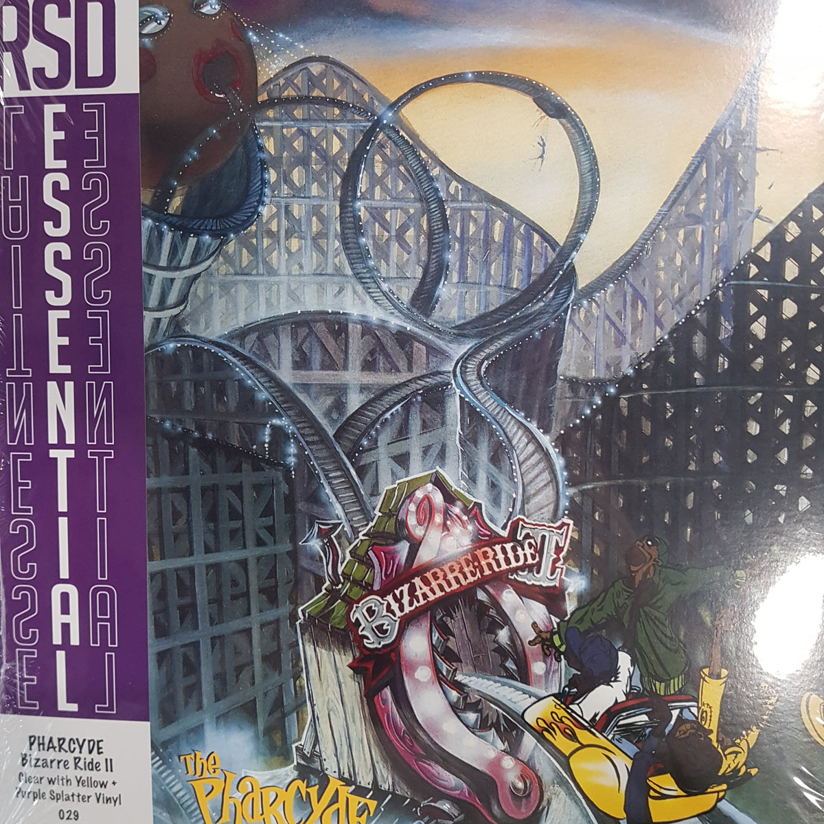 PHARCYDE ‎ BIZARRE RIDE II (2LP) (PURPLE/YELLOW SPLATTER) RSD VINYL GrevilleRecords