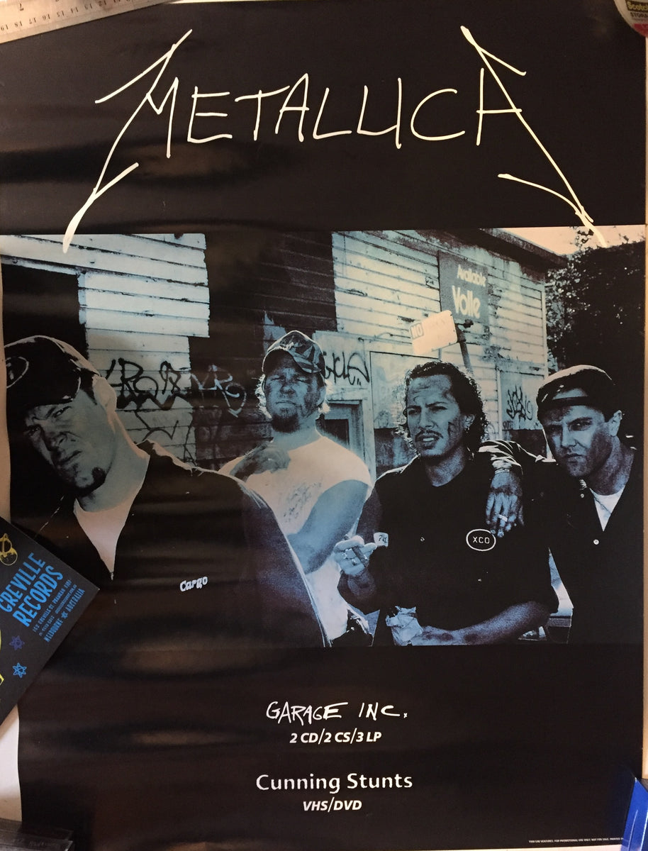 Metallica Garage Inc. Original 1998 Advance 2024 Poster 20 x 30