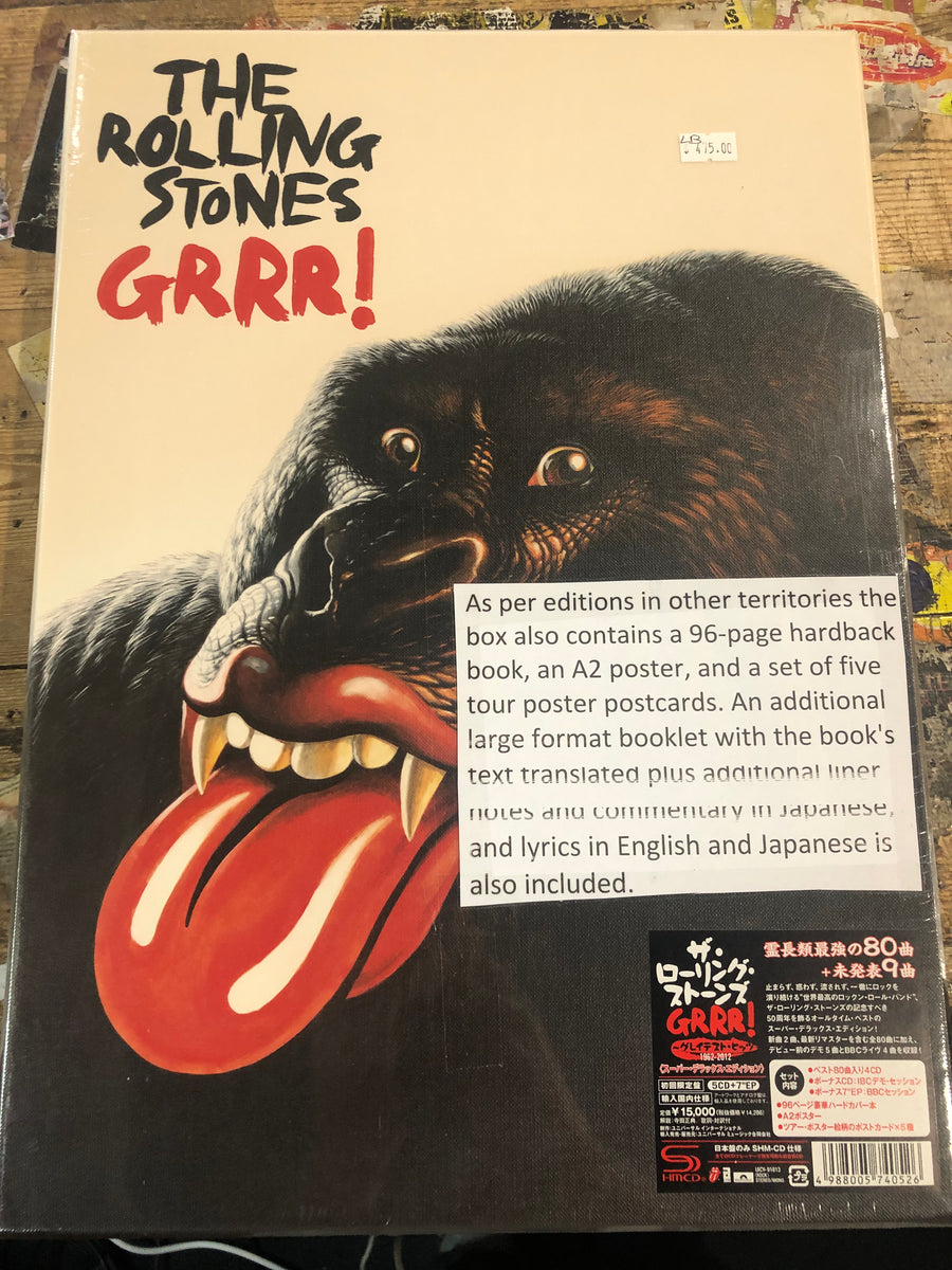 rolling stones grrr set (RARE!!5枚送料込!!) ROLLING STONES 