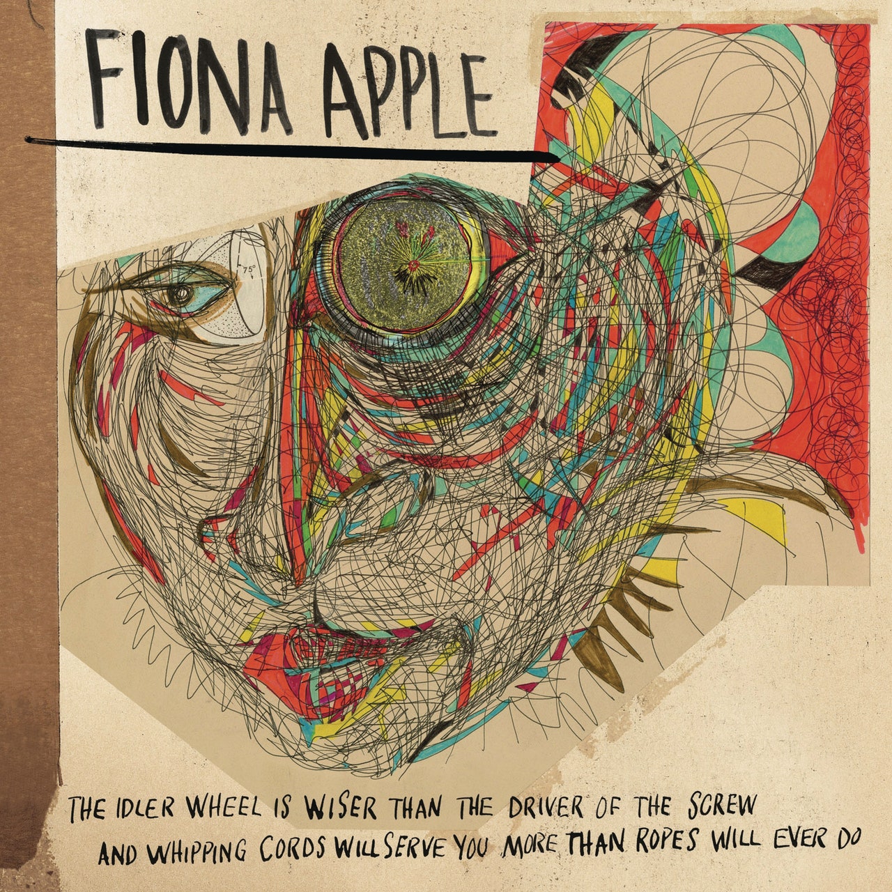 5. Fiona Apple - The Idler Wheel Is Wiser Than the Driver of the Screw and Whipping Cords Will Serve You More Than Ropes Will Ever Do