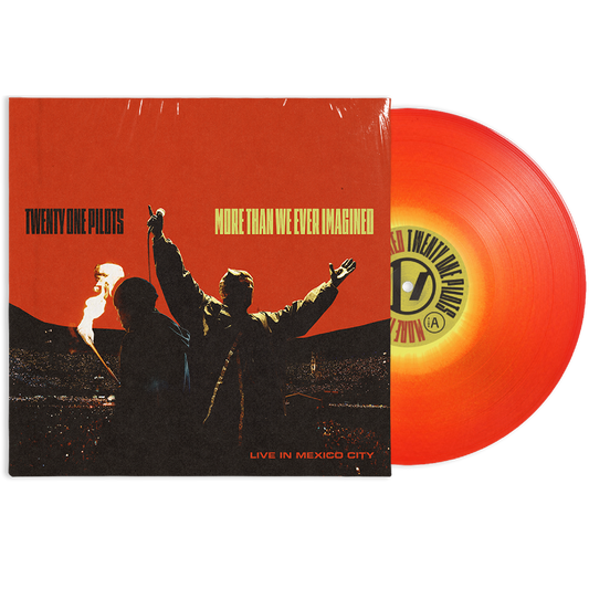 TWENTY ONE PILOTS - MORE THAN WE EVER IMAGINED : LIVE IN MEXICO CITY (2LP) (RED/YELLOW COLOURED) VINYL