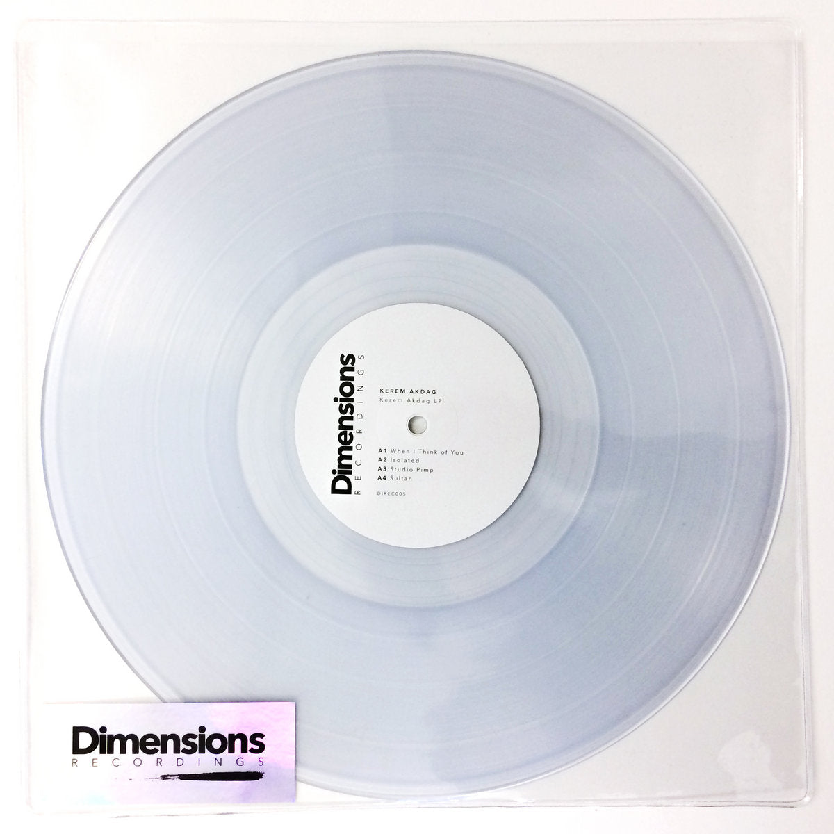KEREM AKDAG - SELF TITLED (CLEAR VINYL) VINYL