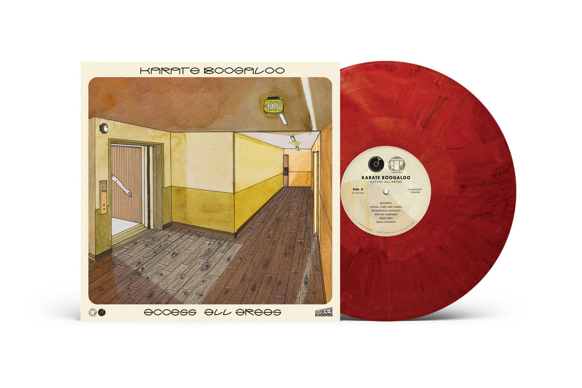 KARATE BOOGALOO - ACCESS ALL AREAS (RED COLOURED) VINYL