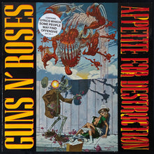 Load image into Gallery viewer, GUNS N' ROSES - APPETITE FOR DESTRUCTION (FIRST PRESSING) (USED VINYL 1987 EU EX+/EX+)
