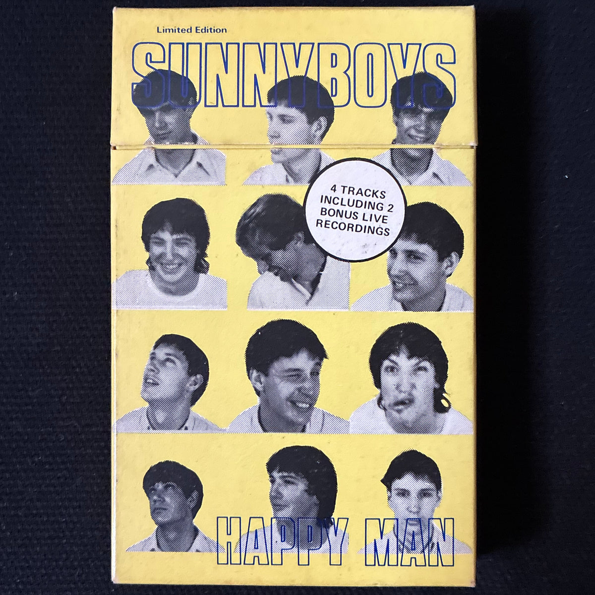 SUNNYBOYS - HAPPY MAN (USED CASSETTE 1981 AUS)