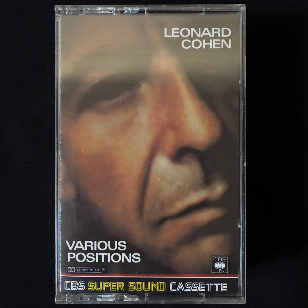 LEONARD COHEN - VARIOUS POSITIONS (USED CASSETTE 1984 AUS)