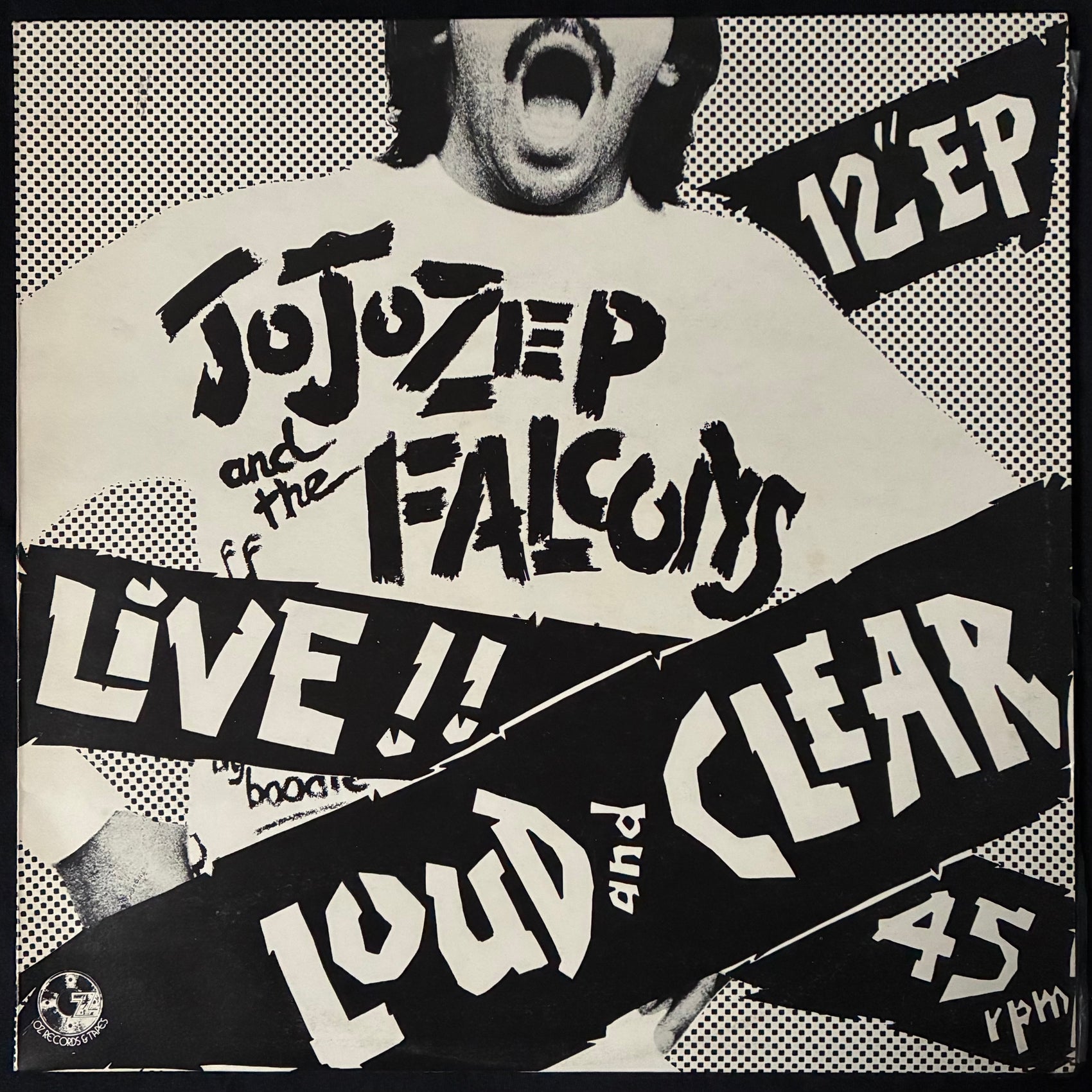 JO JO ZEP AND THE FALCONS - LOUD AND CLEAR (12") (USED VINYL 1978 AUS M-/EX+)