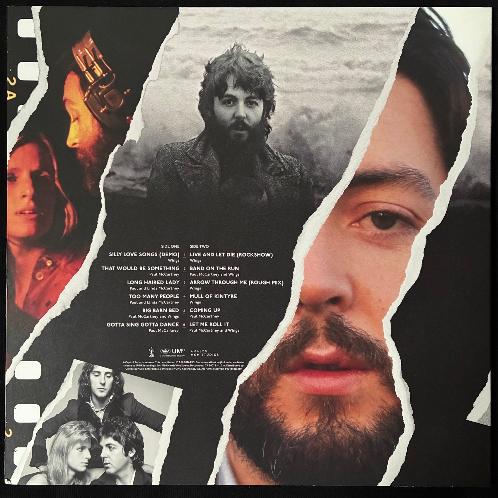 PAUL MCCARTNEY - MAN ON THE RUN OST (USED VINYL 2026 M-/M-)