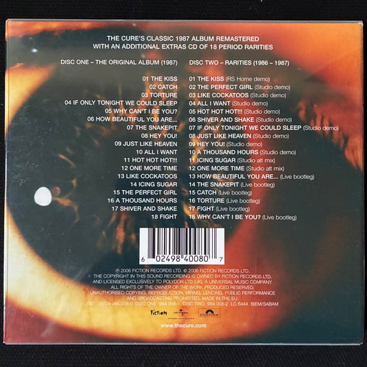 CURE - KISS ME KISS ME KISS ME KISS ME : DELUXE EDITION (2CD) (USED CD 2006 EU M-/M-)