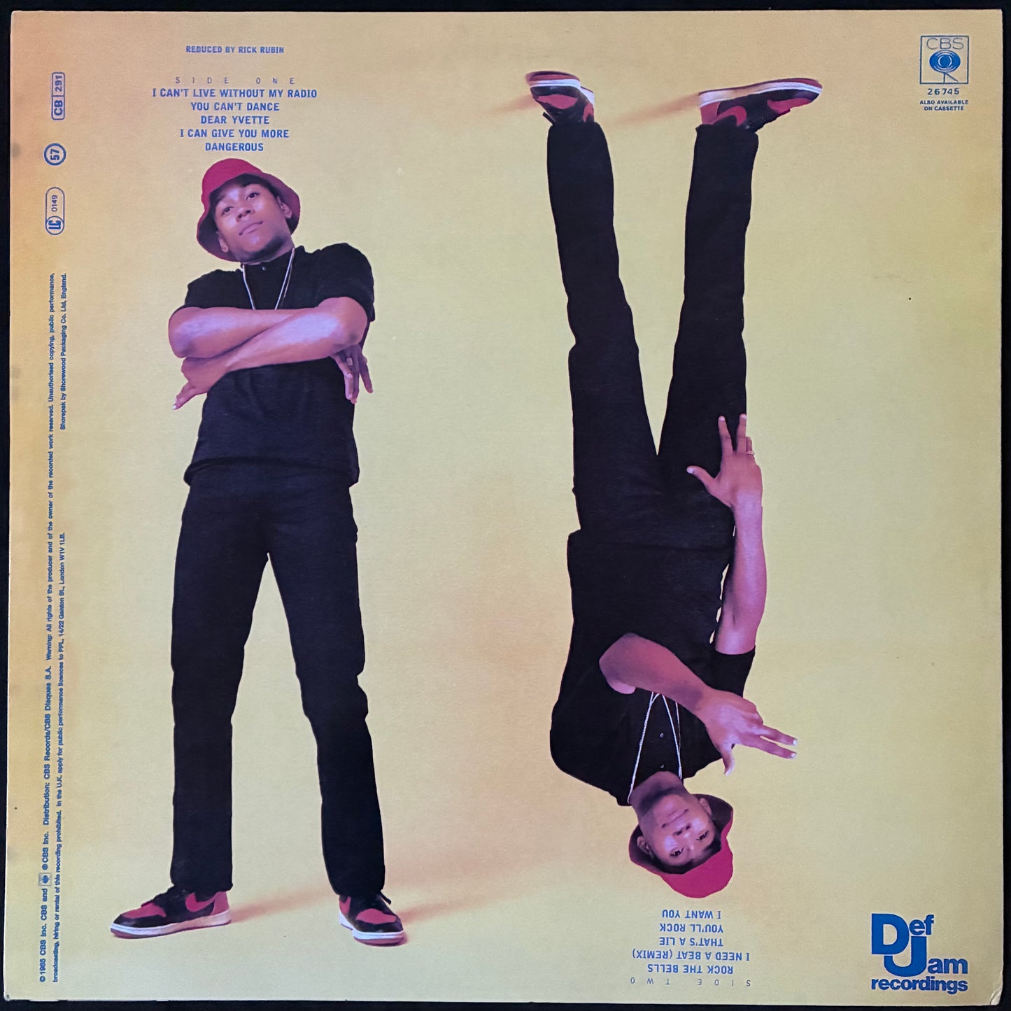 L.L. COOL J - RADIO (USED VINYL 1985 UK M-/M-)
