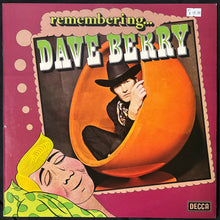 Load image into Gallery viewer, DAVE BERRY - REMEMBERING... (USED VINYL 1976 UK UNPLAYED)
