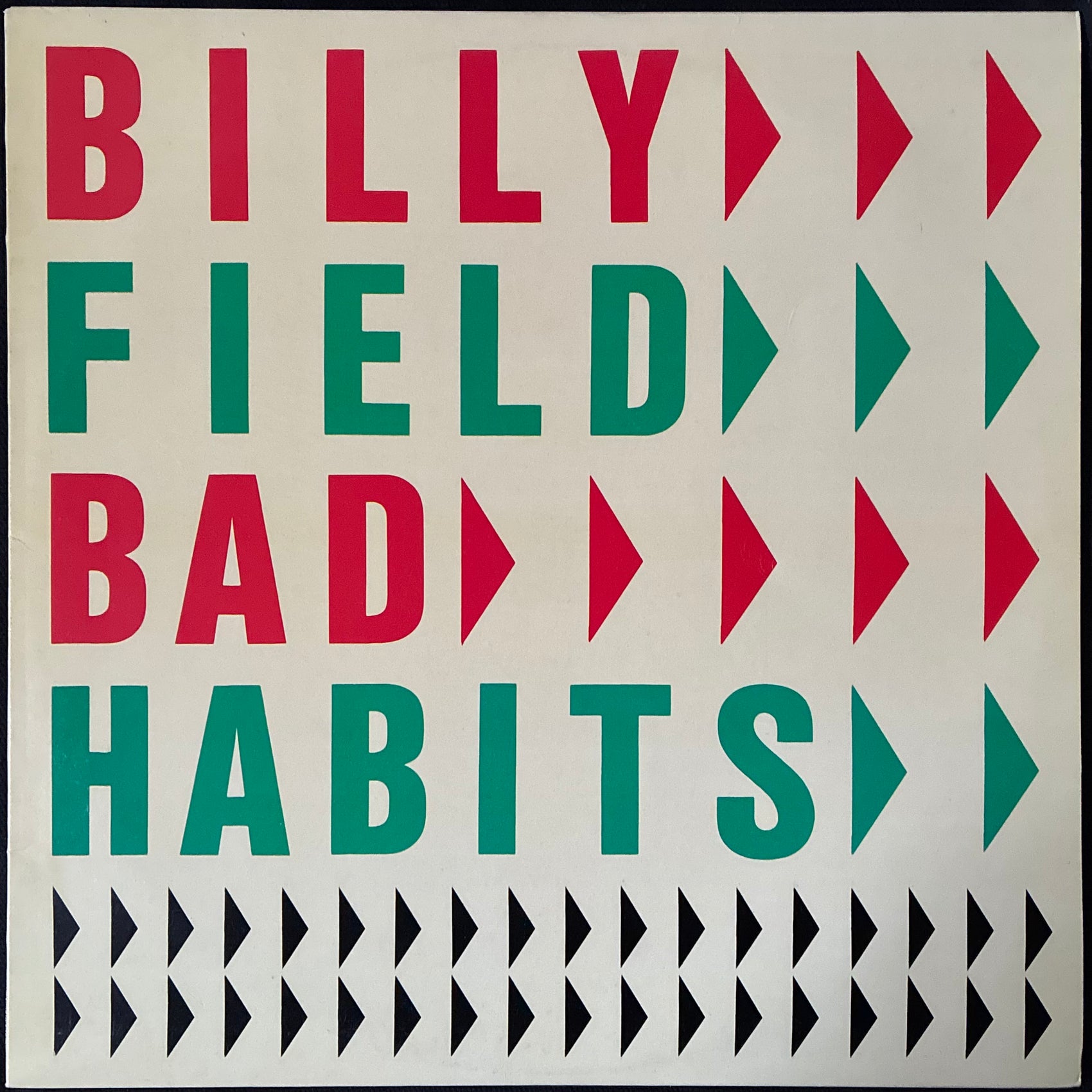 BILLY FIELD - BAD HABITS (USED VINYL 1981 AUS M-/EX+)