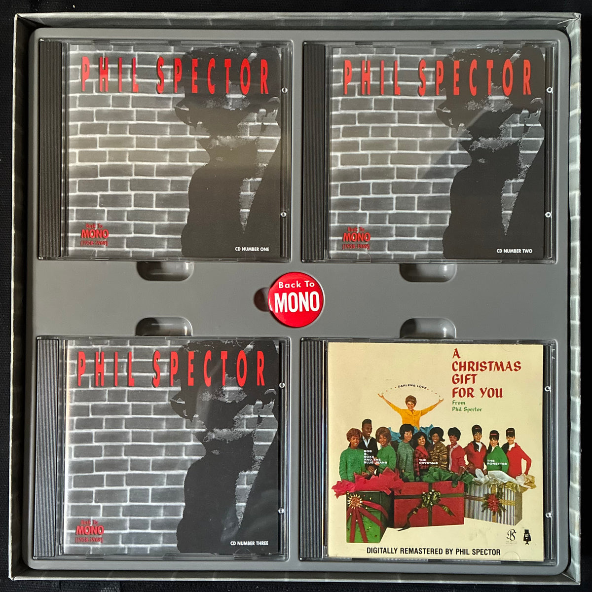 VARIOUS ARTISTS - PHIL SPECTOR : BACK TO MONO (4CD BOX SET) (USED CD 1991 US M-/M-)