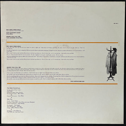 STYLE COUNCIL - BOY WHO CRIED WOLF (12" EP) (USED VINYL 1985 NETHERLANDS M-/EX)