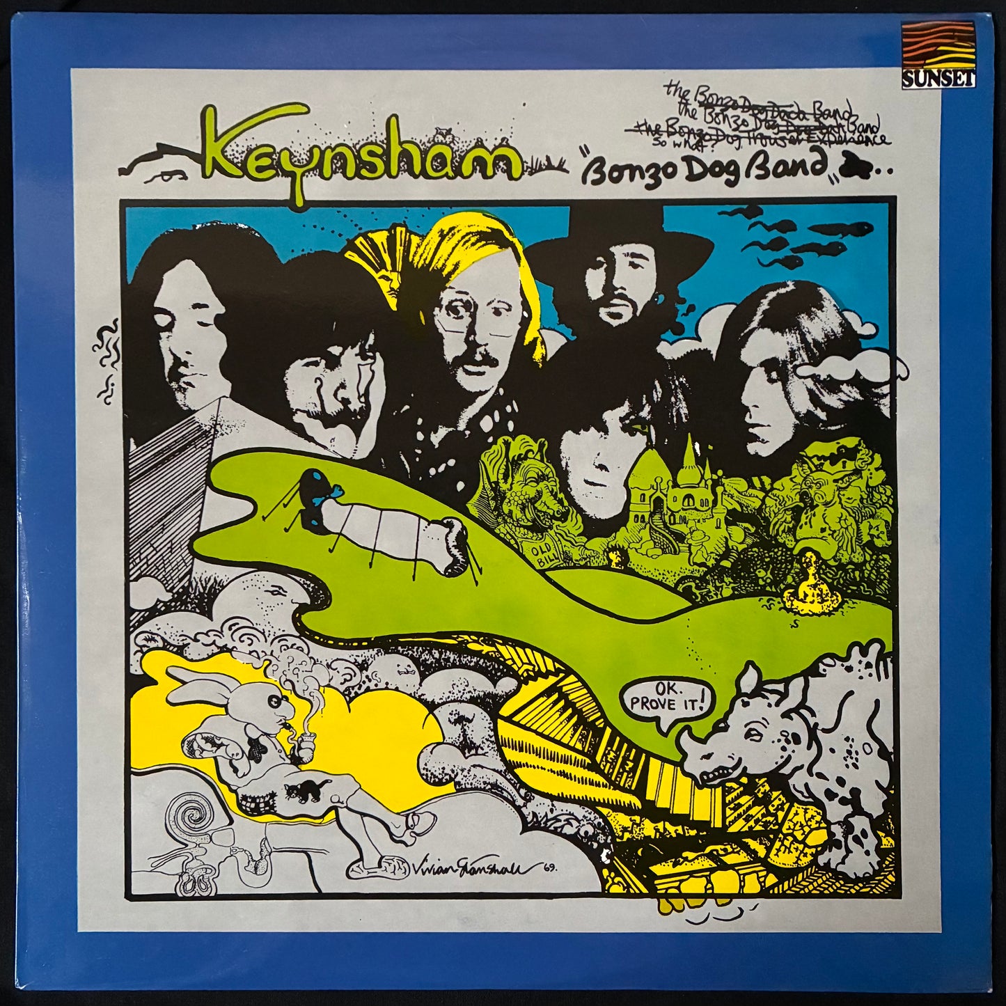 BONZO DOG BAND - KEYNSHAM (USED VINYL 1975 UK M-/EX)