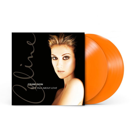 CELINE DION - LETS TALK ABOUT LOVE (2LP) (ORANGE COLOURED) VINYL