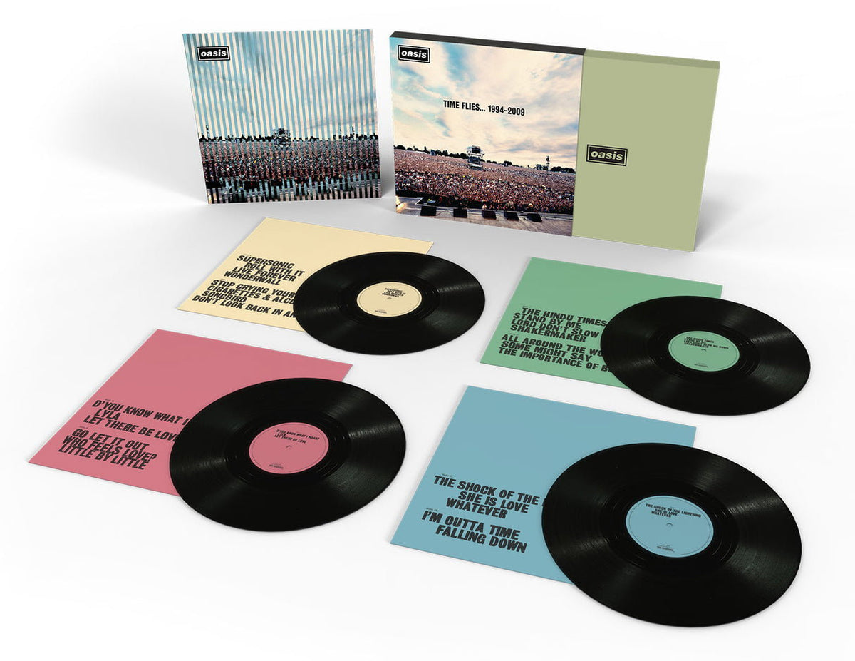 OASIS - TIME FLIES... 1994-2009 (4LP BOX) VINYL