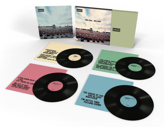 OASIS - TIME FLIES... 1994-2009 (4LP BOX) VINYL