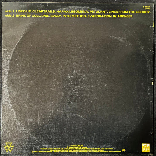SHRIEKBACK - CARE (USED VINYL 1983 AUS EX+/EX)