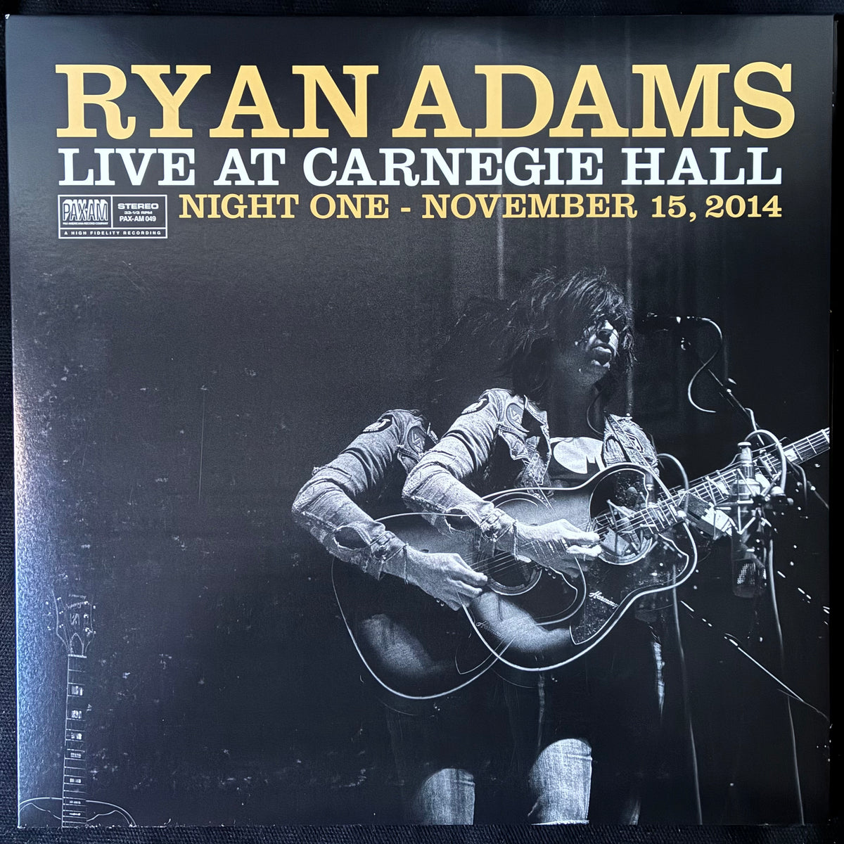 RYAN ADAMS - LIVE AT CARNEGIE HALL (6LP BOX SET) (USED VINYL 2014 US M-/M-)