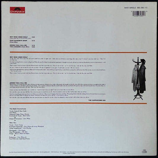 STYLE COUNCIL - BOY WHO CRIED WOLF (12" EP) (USED VINYL 1985 GERMANY M-/EX+)