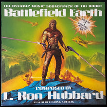 Load image into Gallery viewer, L. RON HUBBARD - BATTLEFIELD EARTH OST (USED VINYL 1984 EU M-/EX+)
