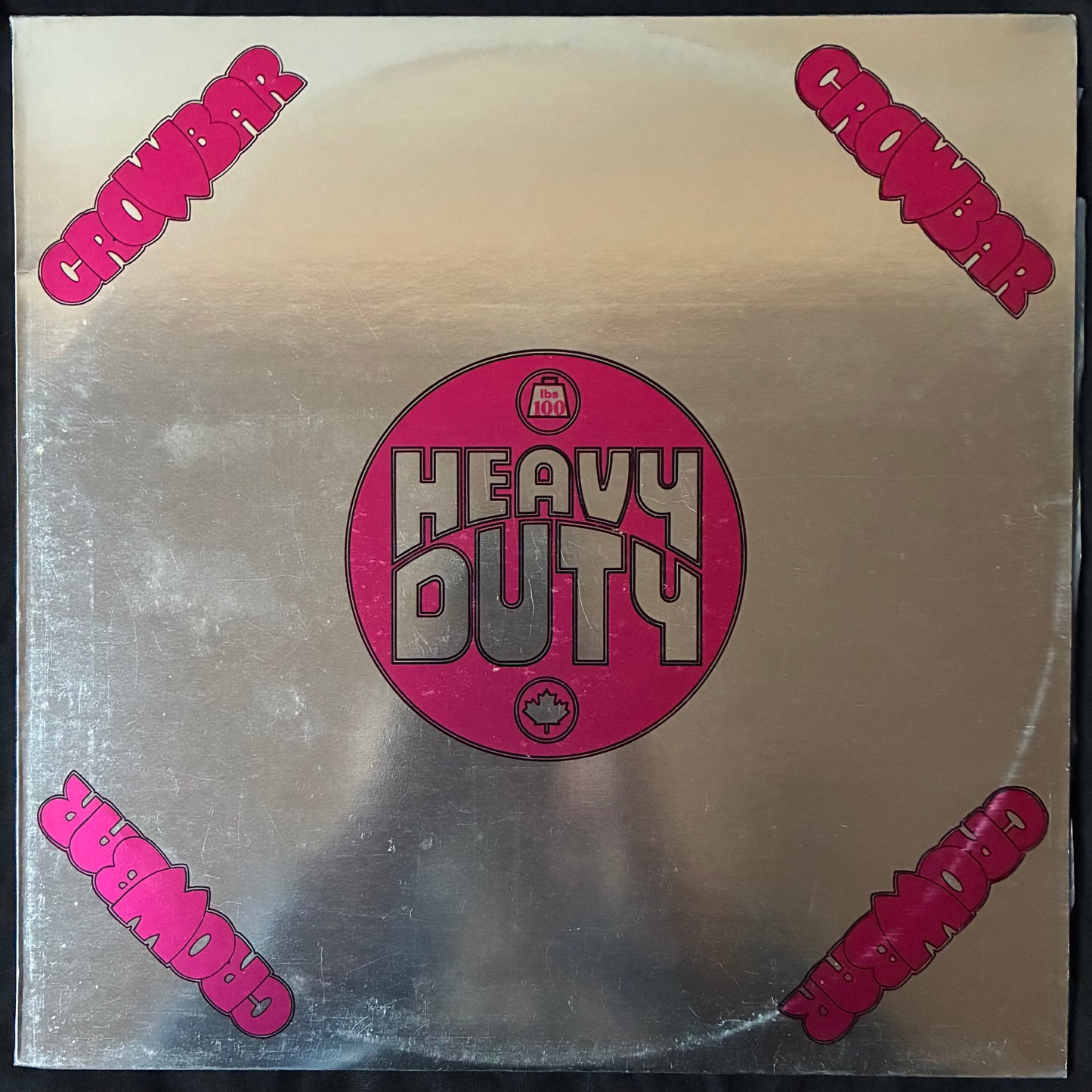 CROWBAR - HEAVY DUTY (USED VINYL 1973 AUS M-/EX)