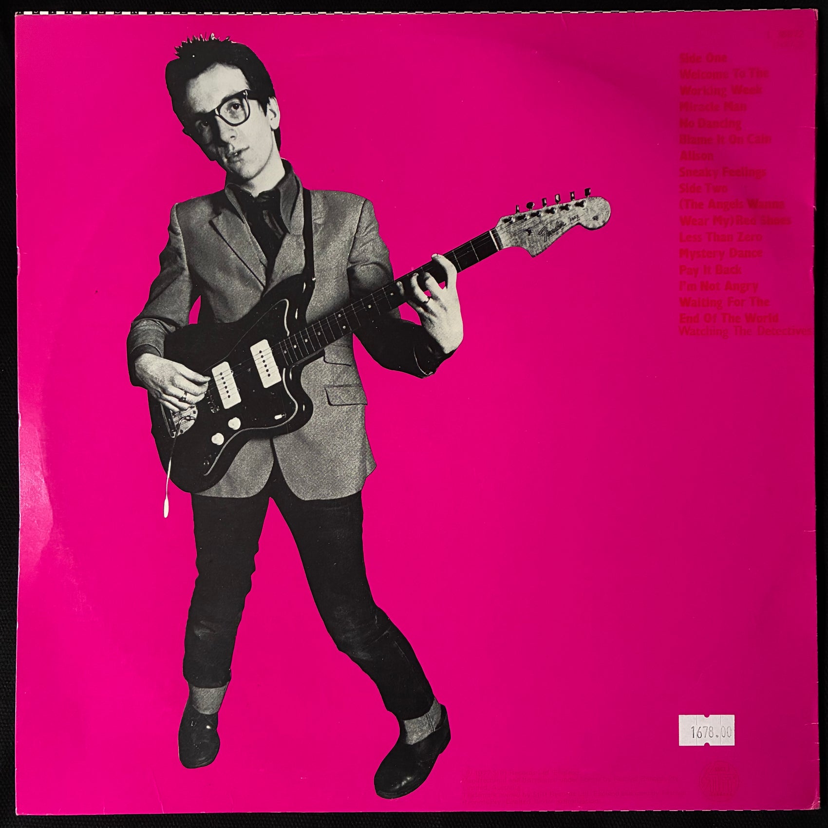ELVIS COSTELLO - MY AIM IS TRUE (USED VINYL 1977 AUS M-/M-)