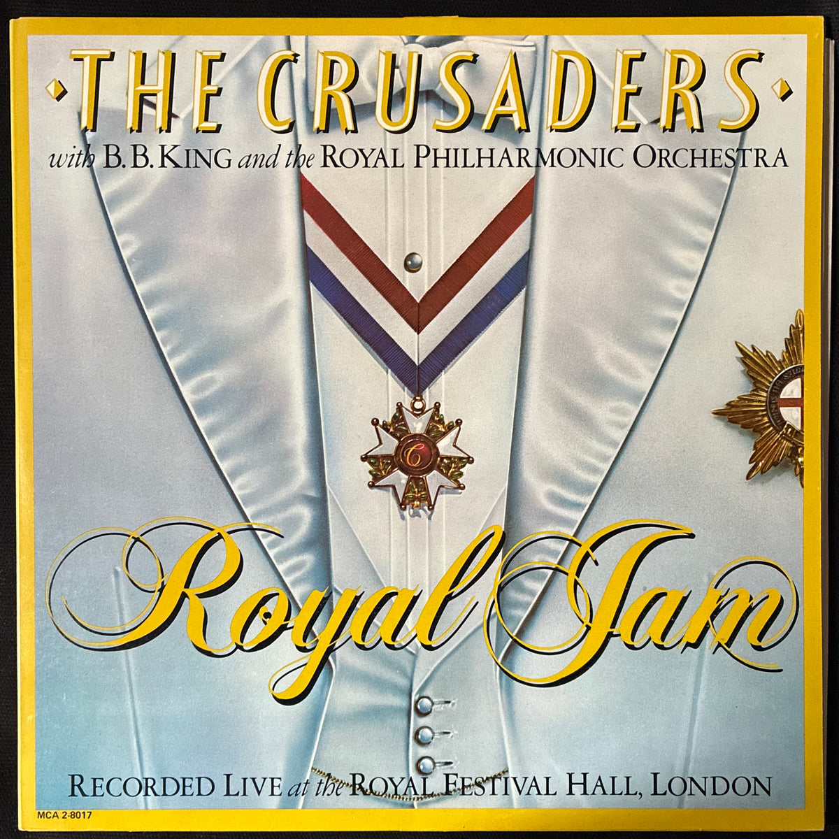 CRUSADERS WITH B.B. KING AND THE ROYAL PHILHARMONIC ORCHESTRA (2LP) (USED VINYL 1982 AUS M-/EX)
