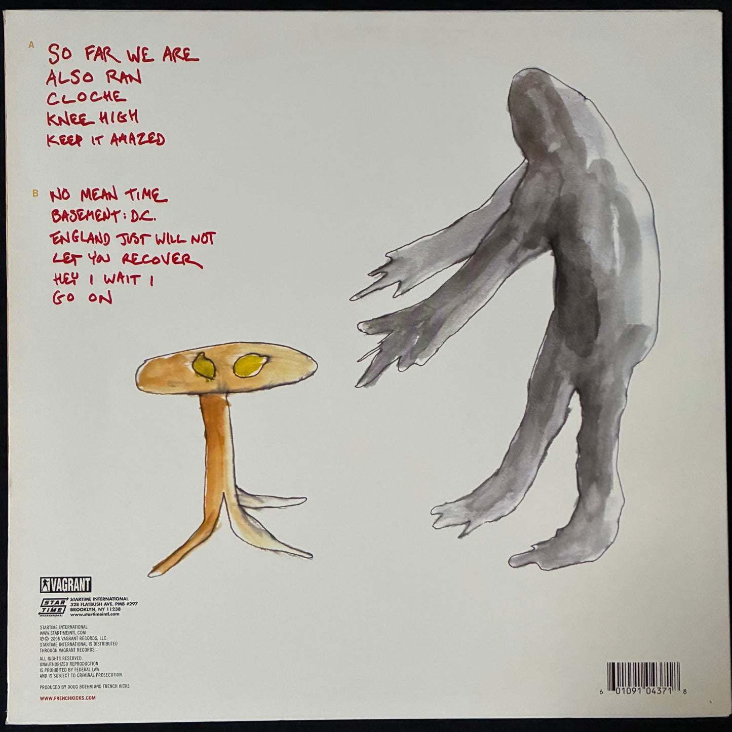 FRENCH KICKS - TWO THOUSAND (USED VINYL 2006 US M-/EX+)