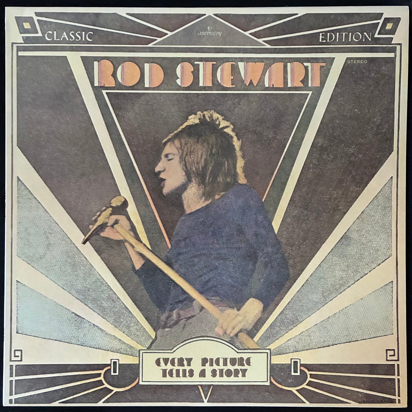ROD STEWART - EVERY PICTURE TELLS A STORY (USED VINYL 1982 AUS M-/M-)