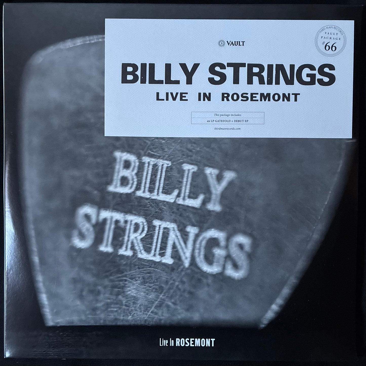 BILLY STRINGS - LIVE IN ROSEMONT (4LP+12") (USED VINYL 2025 US M-/M-)