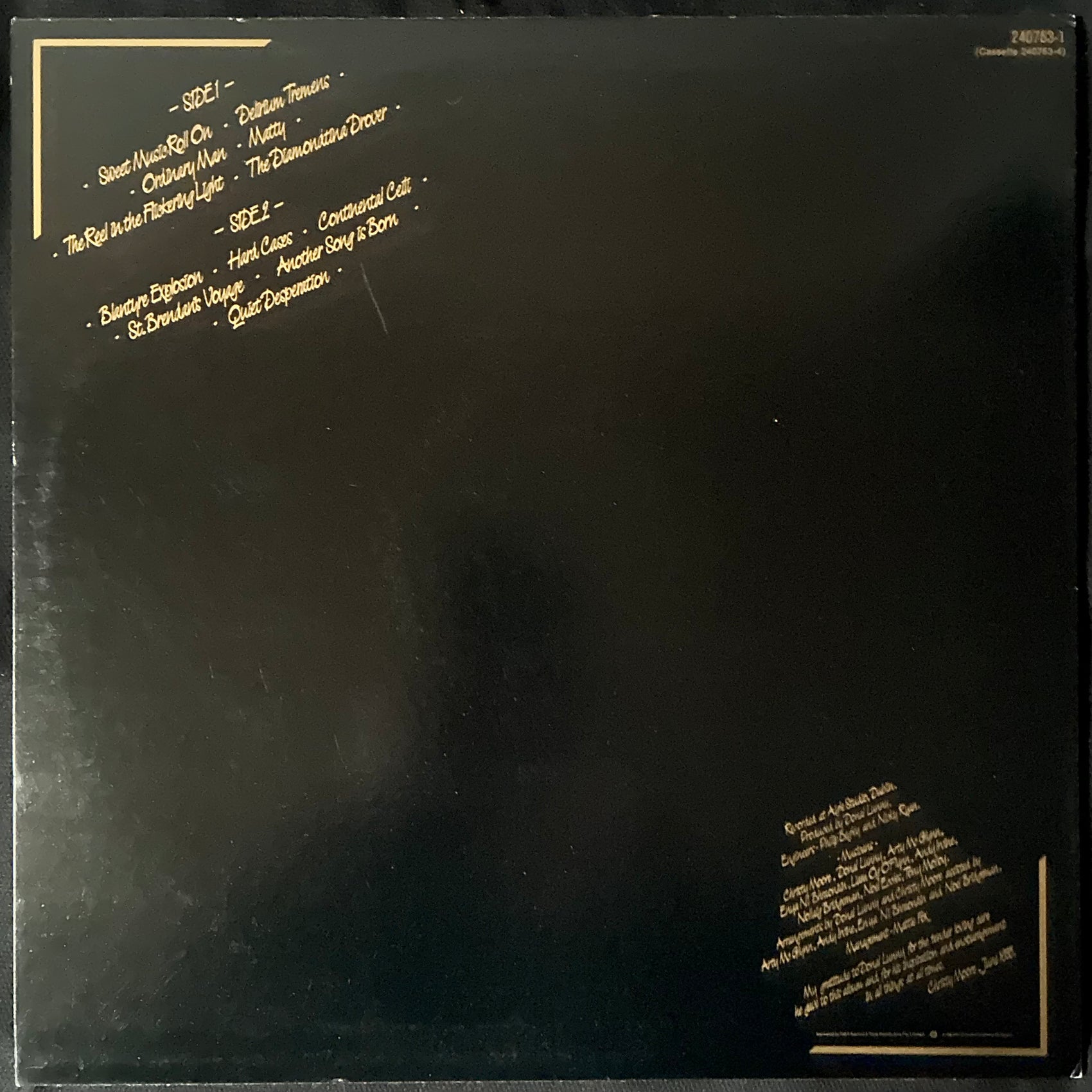 CHRISTY MOORE - ORDINARY MAN (USED VINYL 1986 AUS M-/M-)