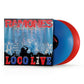RAMONES - LOCO LIVE (RED/BLUE COLOURED) (2LP) VINYL