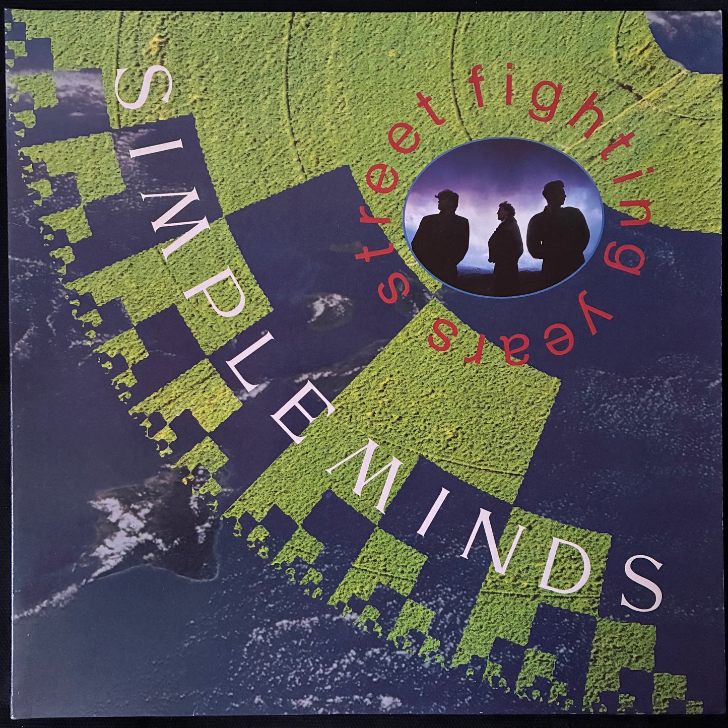 SIMPLE MINDS - STREET FIGHTING YEARS (USED VINYL 1989 GERMANY EX+/EX+)