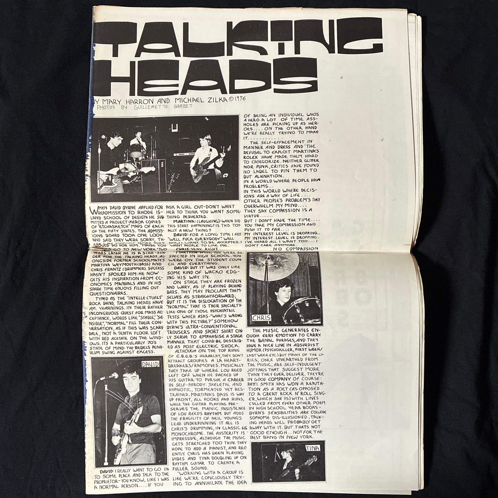 PUNK MAGAZINE VOLUME 1, NUMBER 2 - PATTI SMITH (MARCH 1976) MAGAZINE