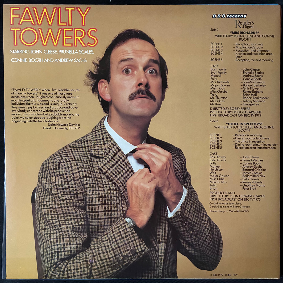 VARIOUS ARTISTS - THE BBC COMEDY ALBUM (6LP BOX SET) (USED VINYL 1976 AUS M-/M-)