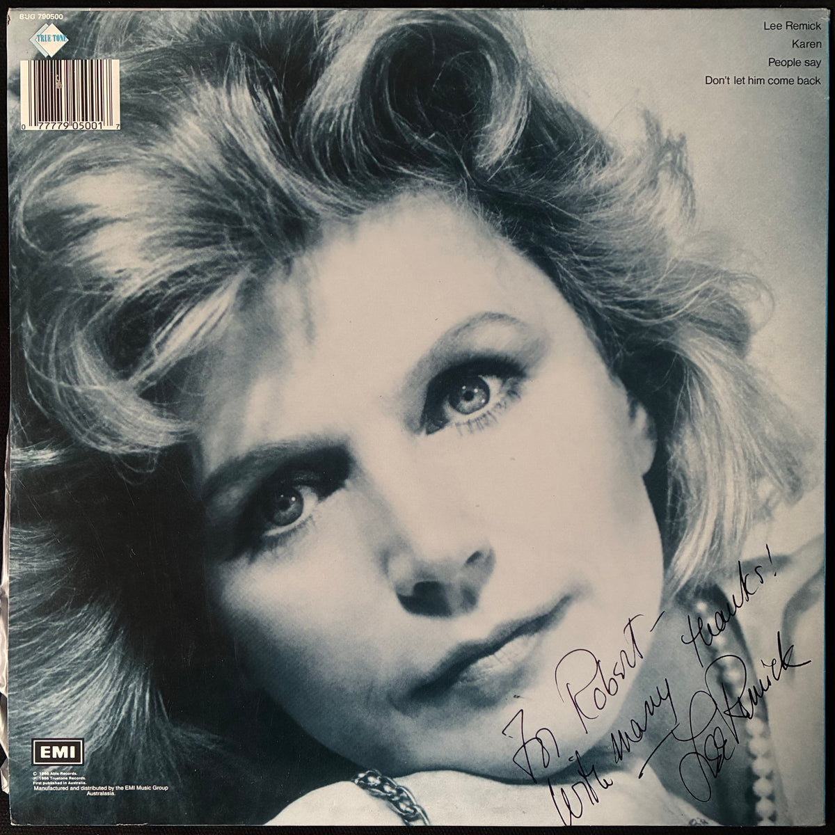 GO-BETWEENS - THE ABLE LABEL SINGLES (12" EP) (USED VINYL 1986 AUS M-/EX+)
